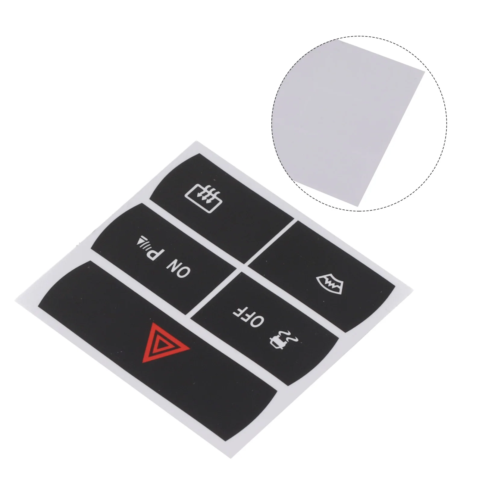 

Automotive Repair Repair Stickers Push Button Decals Vinyl White Lettering Black Reduced Light Penetration Vinyl For Ford S-Max