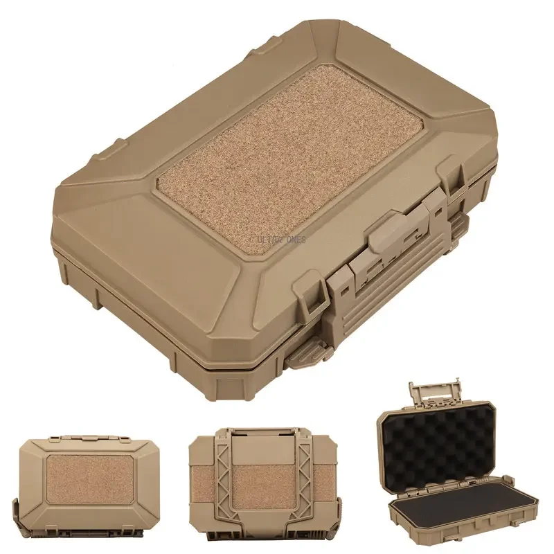 Tactical Waterproof Case Impact Resistance Protective Gear Cases with Double Sponge Shockproof Lockable Equipment Molle Box