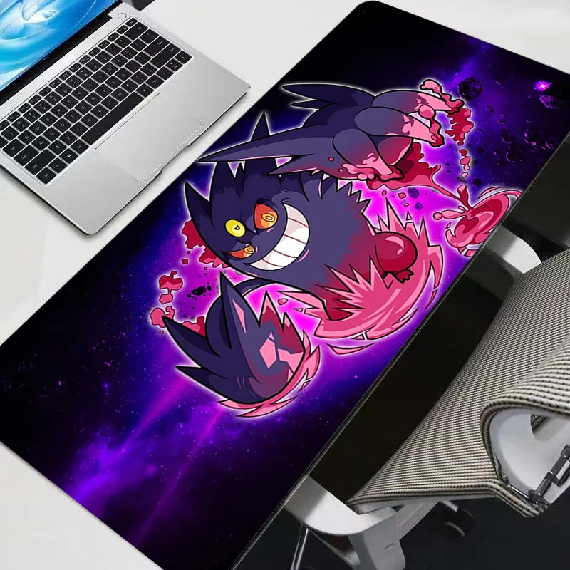 900*400 Large G-Gengars Mouse Pad Office Desk Mats PC Gaming Accessories XXL Mouse Pad anime durable Laptop Keyboard Mat