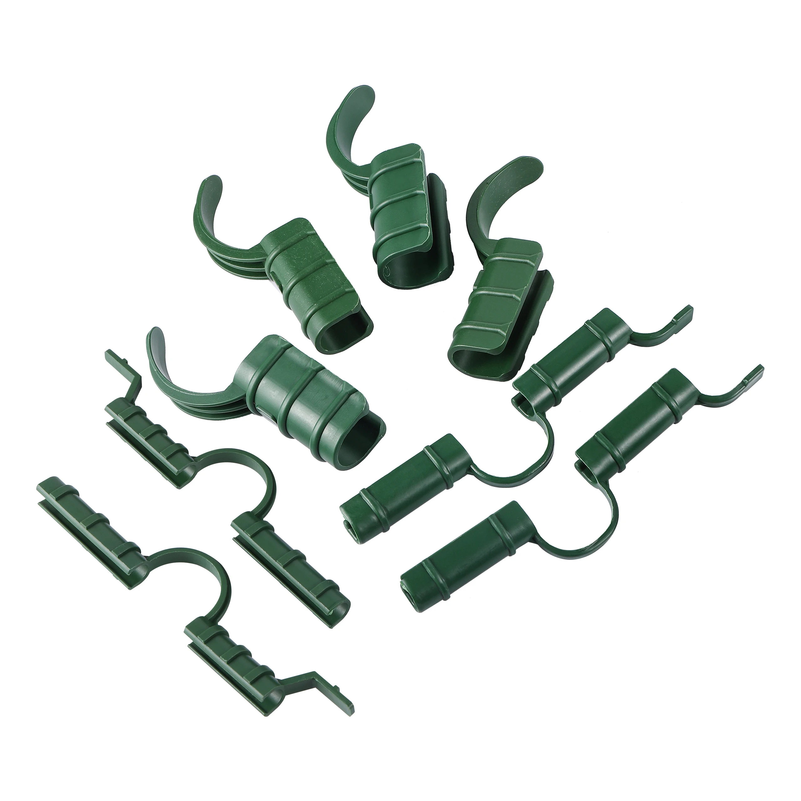 

30pcs Greenhouse Frame Pipe Tube Film Clip Clamp Garden Shade Net Accessories Plastic Film Fixed Fittings