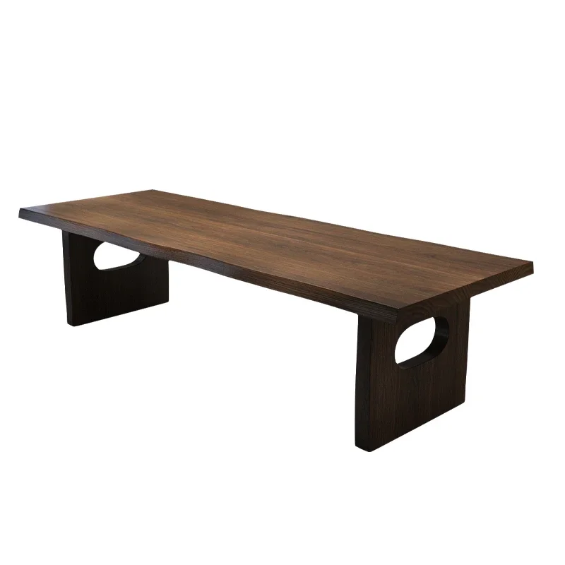 

Solid wood, table and chair combination, simple household new Chinese tea in the living room