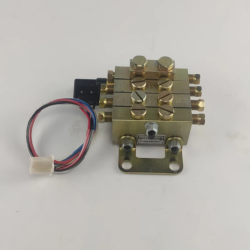 JPQ1 سلسلة 5/6/7/8/9/10/11/12/13/14 طريقة الموزع التقدمي موزع تزييت الشحوم الأوتوماتيكي تدفق قابل للتخصيص #4