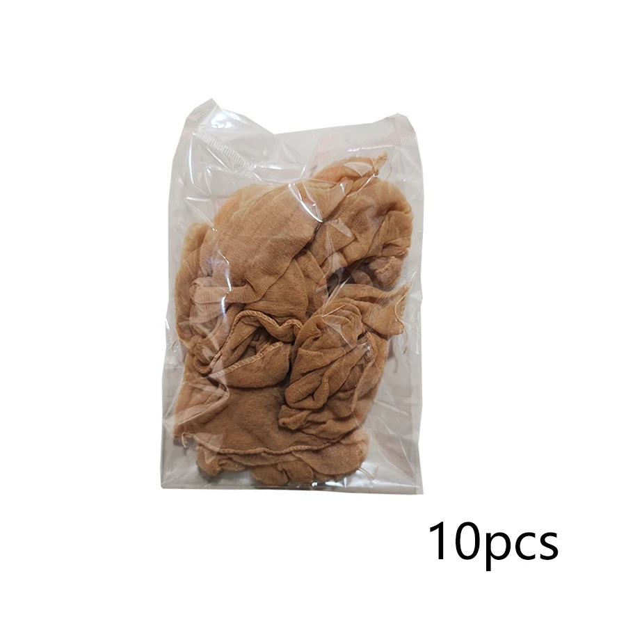 Groothandel HD Pruik Caps Hoge kwaliteit Transparant HD Haarnetjes Weave Nylon Rekbare Kant Voor Pruik Cap voor Dames Heren Lichtbruin