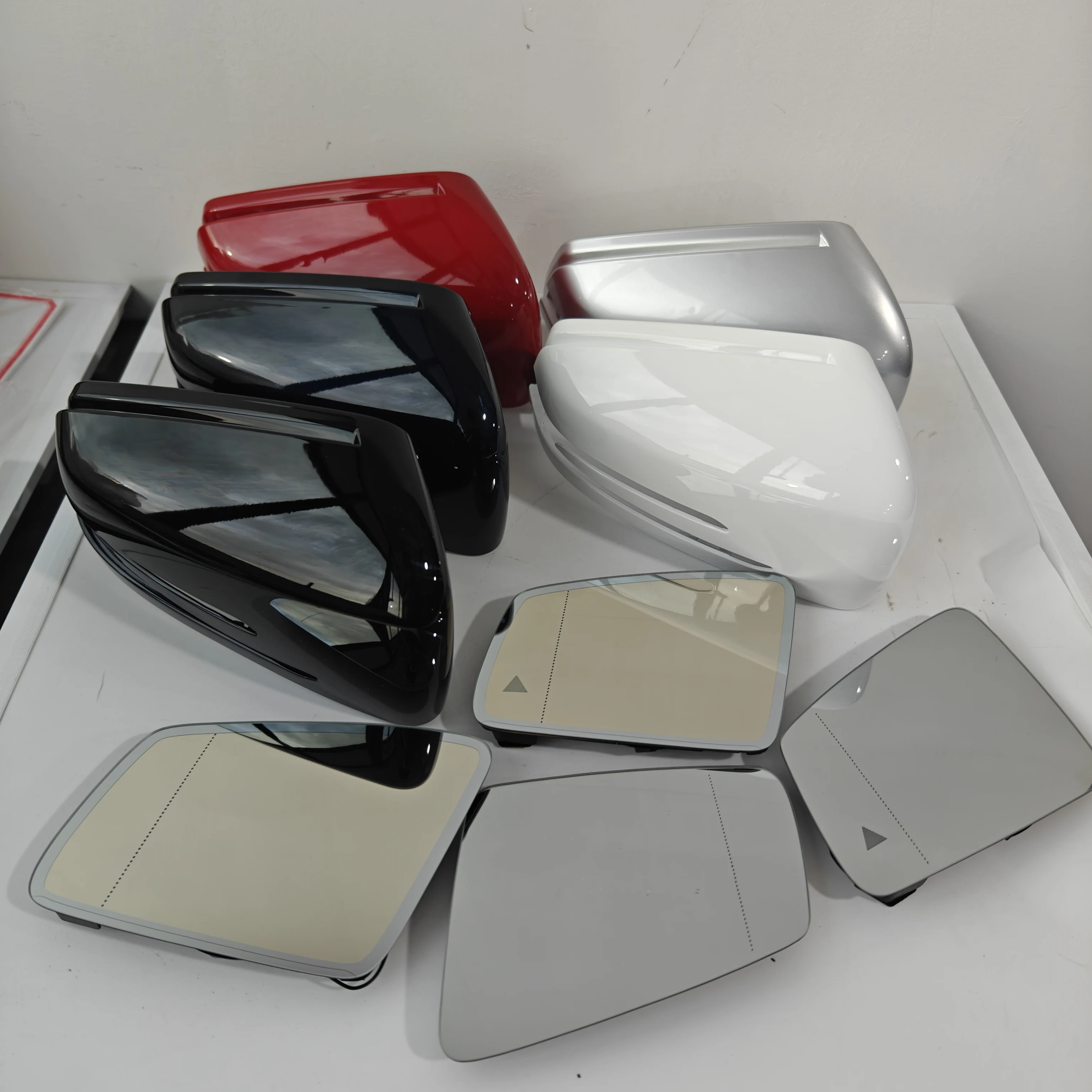 Rear View Mirror Cover Cap Shell For Mercedes Benz A C E S GLK CLA Class W156 W176 W246 W117 W204 W207 W212 W221 A2128100864/964