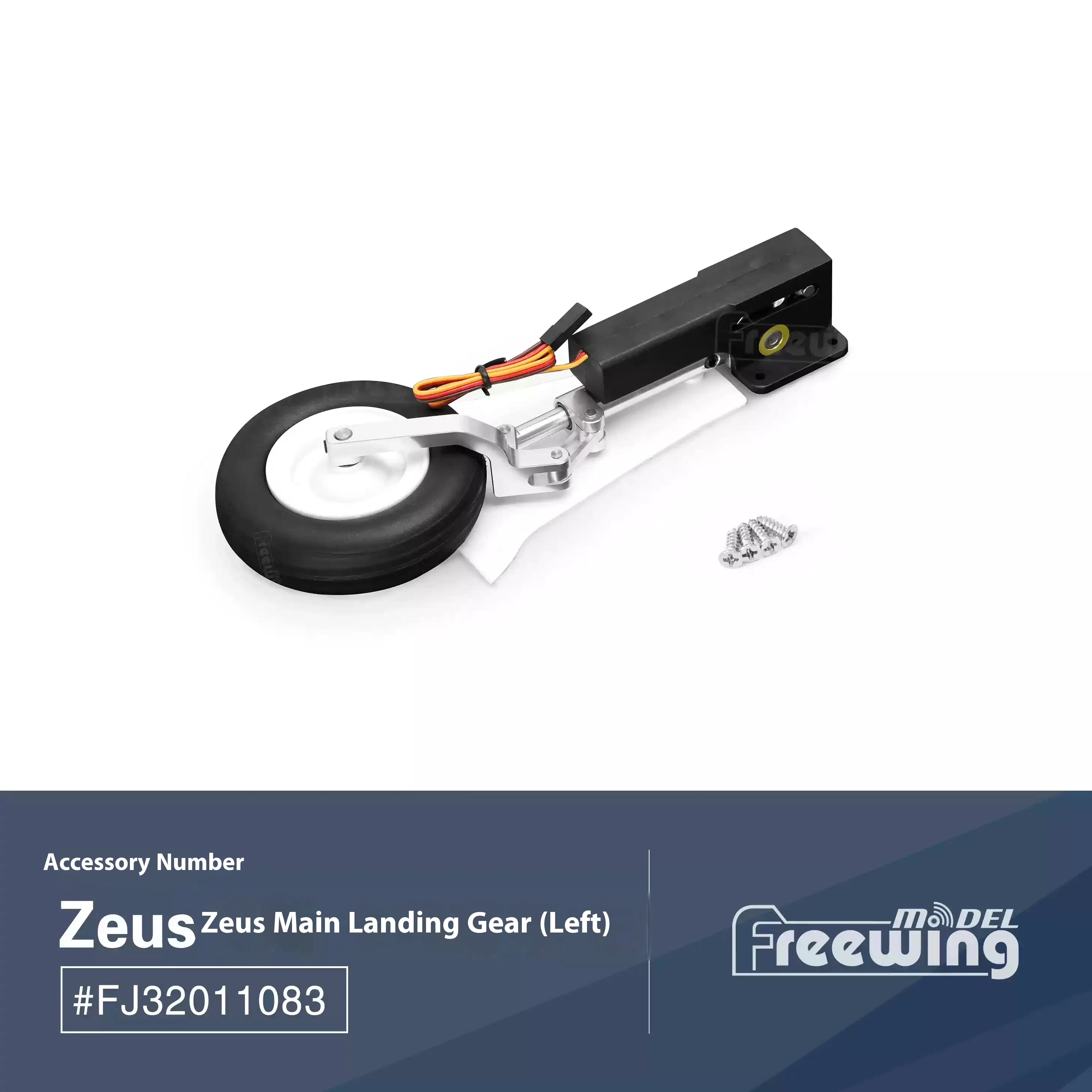 Freewing 90mm Zeus Aircraft Accessories Fuselage Main Wings Flat