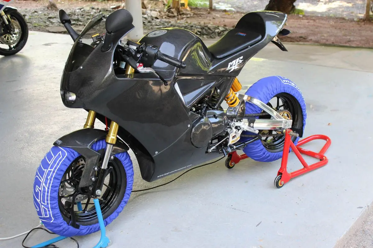 12-футовый скутер без цифровых подогрева шин, набор обогревателей для гоночных мотоциклов, черный