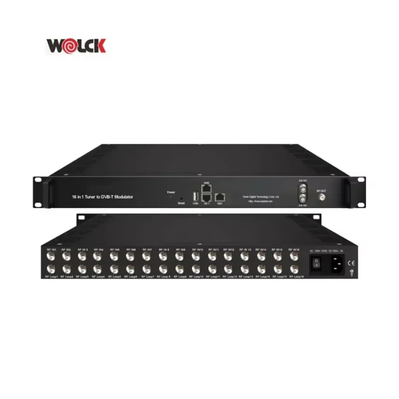 

Трансмодулятор 16 в 1, тюнер Mux-s для модулятора, 16 ножек выходов 16 в одном Qam Momdulator