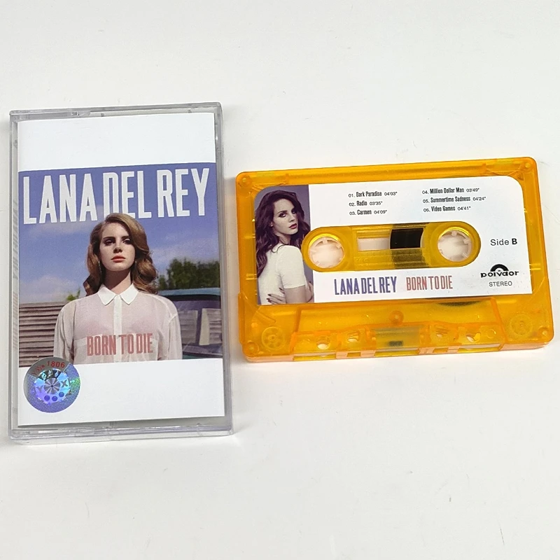 Pop Lana Del Rey Music Tape Born to Die Album Honeymoon Cassettes Cosplay Walkman Recorder Car Soundtracks Box Party Music Gifts