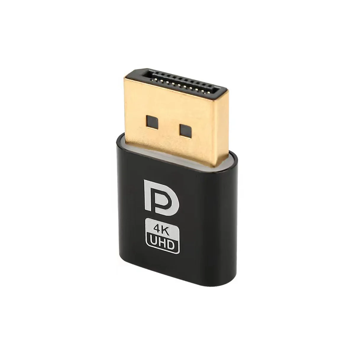 محول عرض افتراضي DP قابس وهمي Displayport ، محاكي شبح بدون رأس ، بطاقة فيديو رسومات PC ، edide ، 4K