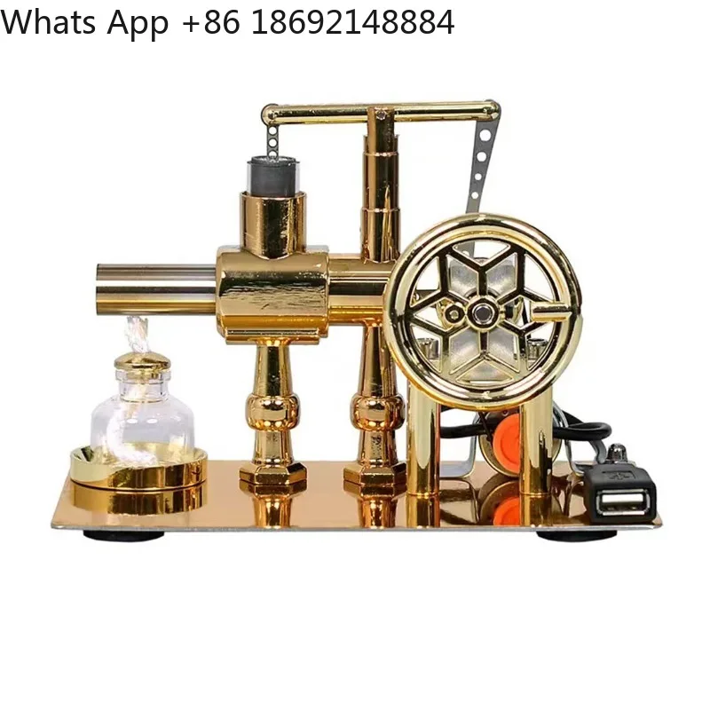 Engine Steam Engine Physics Experiment Popular Science Production Invention Model