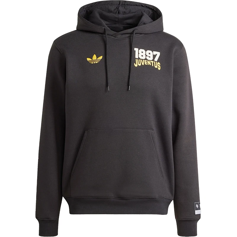 أديداس حقيقية ثلاثة المشارب الرجال مقنعين عارضة طباعة البلوز الدافئة JF2567 #5