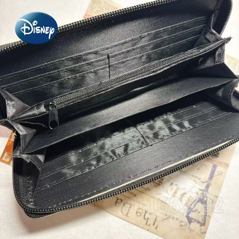 Disney Mickey New Women's Wallet Luxury Brand Fashion Long Women's Wallet Cartoon Coin Purse Multiple Card Slots Large Capacity