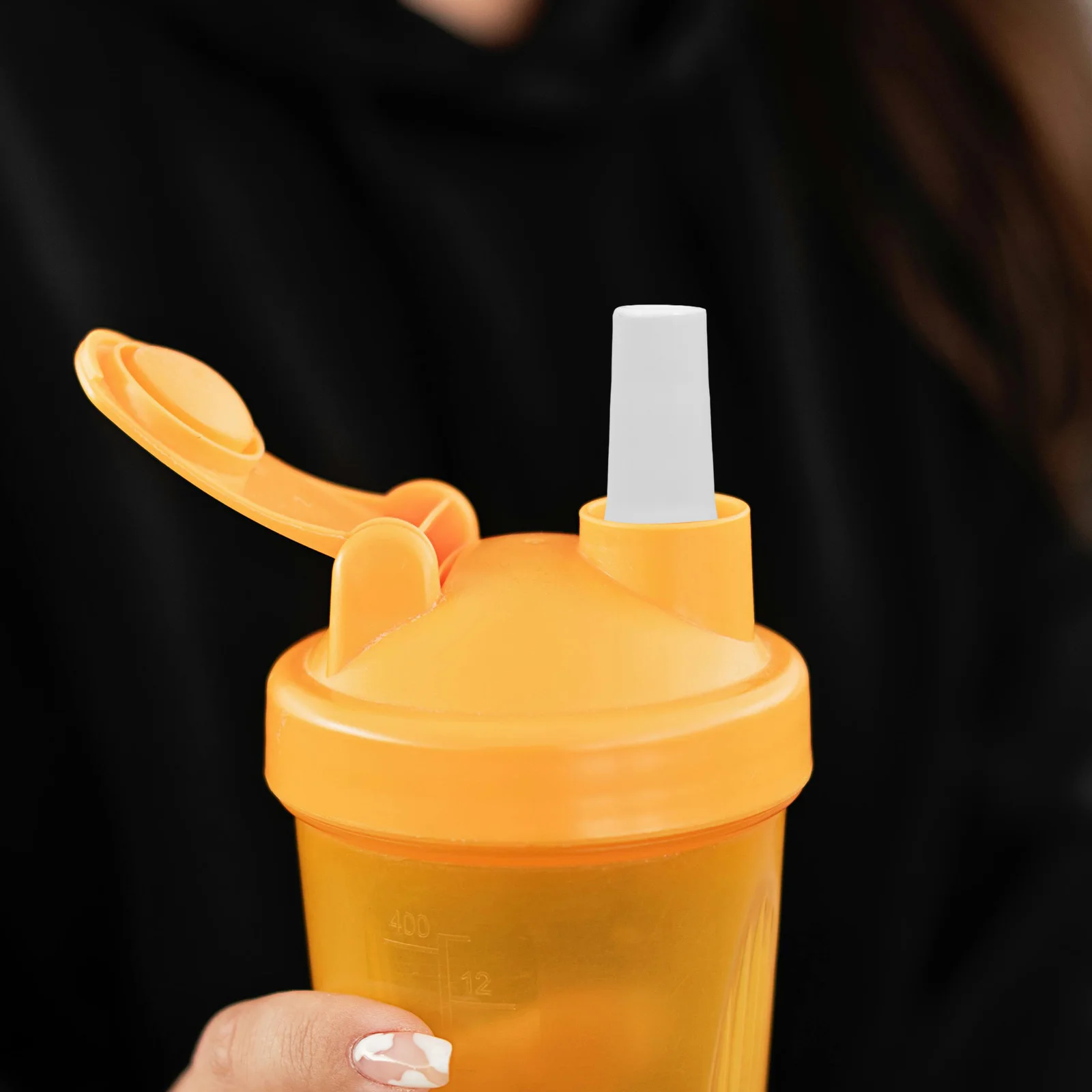 

5Pcs Silicone Straw Tips White Reusable Anti-Scald Drinking Bottle Nozzles for Tumbler Sippy Cup Replacement Parts Smoothie