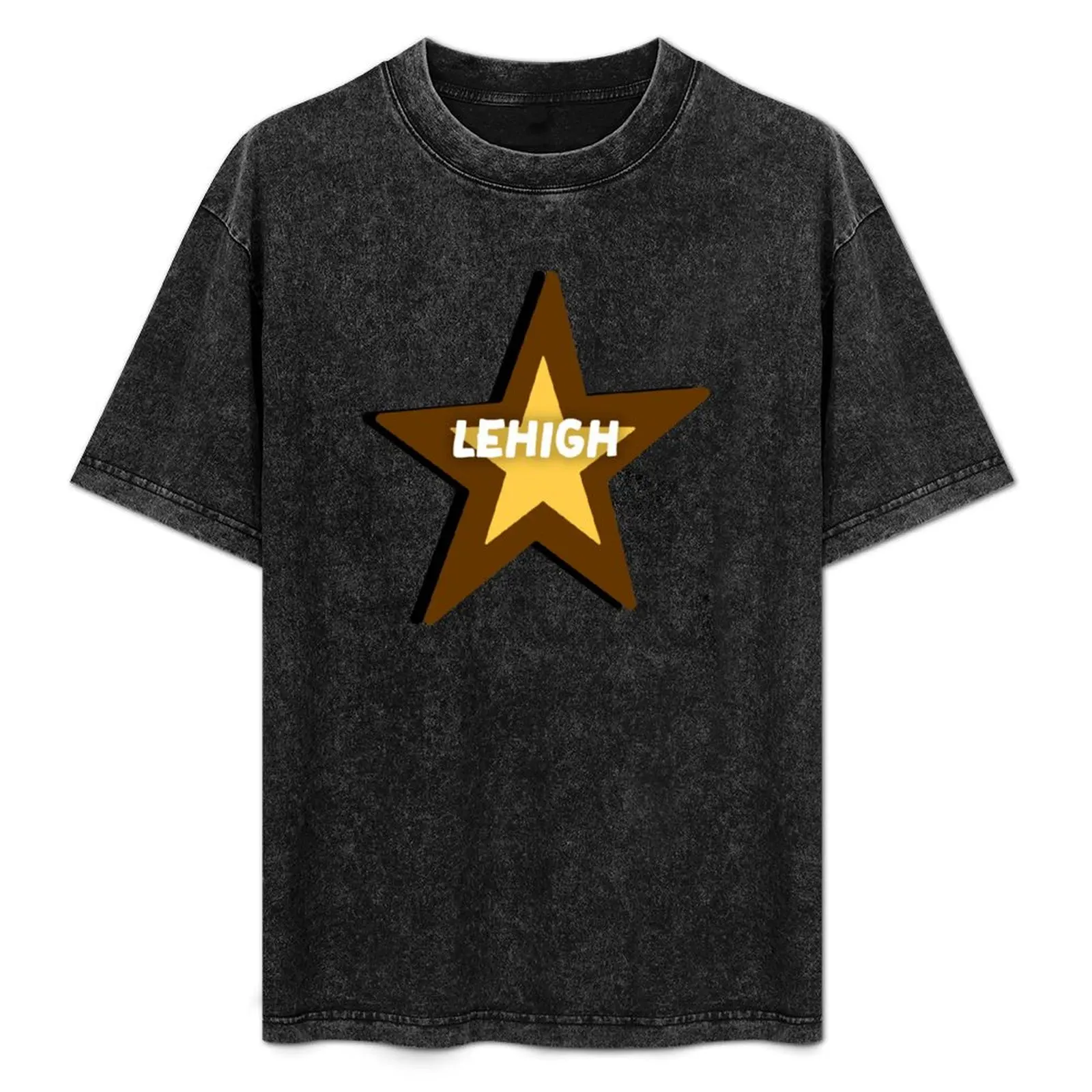

Lehigh Star T-Shirt Street Style Casual Tee Shirt