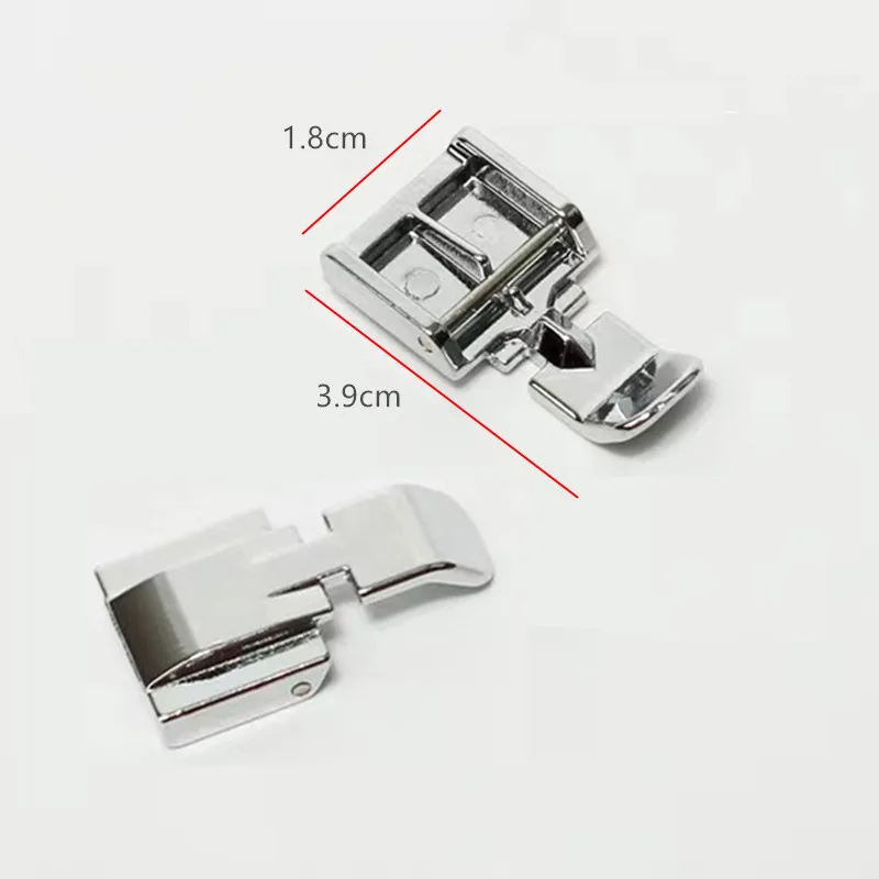 Sewing Accessories Narrow Zipper Presser Foot Feet For Household Machines Singer Janome Brother Domestic Snap On Right Intake