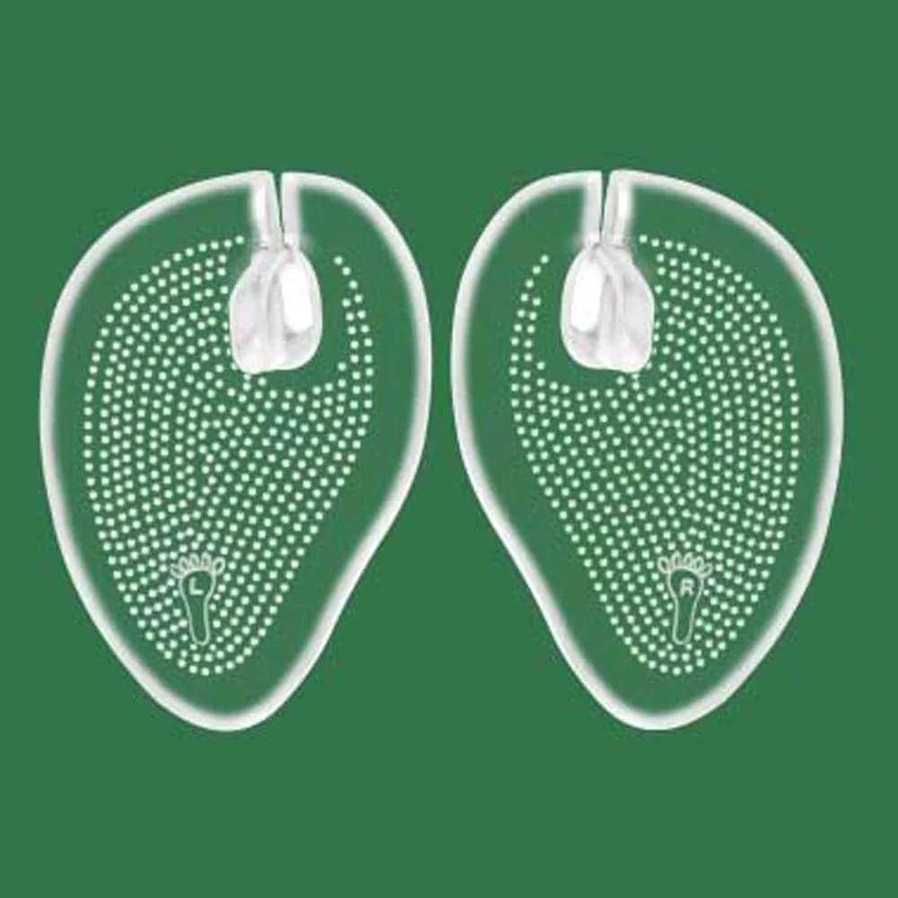 Support Forefoot Forefoot Pads Comfort Padding Flip-flop Shoe Flip-flop Foot Pad Anti-Slip Transparent Massage Insoles for Adult