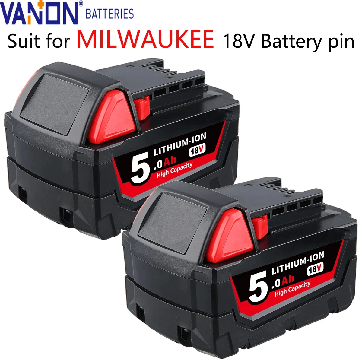 

18V 5.0Ah Battery Replace M18 Cordless Power Tools Lithium-Ion Battery 48-11-1850 48-11-1840 48-11-1828 48-11-1820