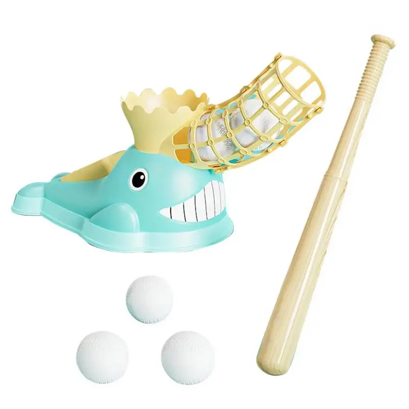 

Baseball Launcher Toys Whale Baseball Pitching Machine Cute Kids Baseball Launcher Toys Baseball Pitcher Catapult For Kids