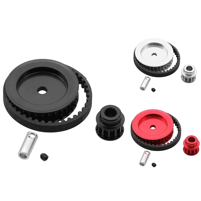 Система передачи передач с ремнем 12T 30T для Traxxas TRX4 TRX6 1/10 RC Гусеничный автомобиль, обновленные детали для самостоятельной сборки