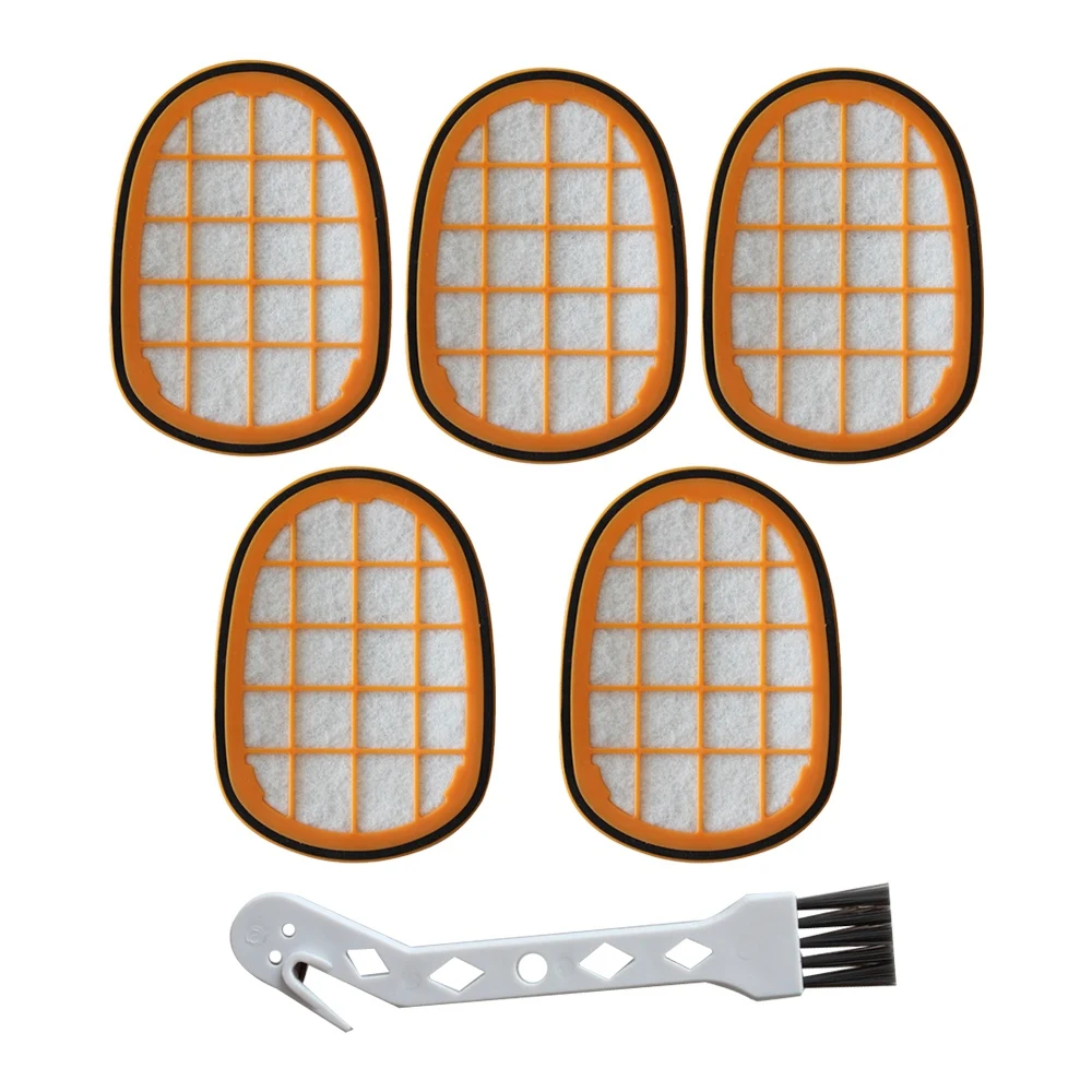

FAAJ-5 Pcs Filters Replacement(With Cleaning Brush)For Speedpro Max FC6812 / 01 FC6813 Vacuum Cleaner Accessories