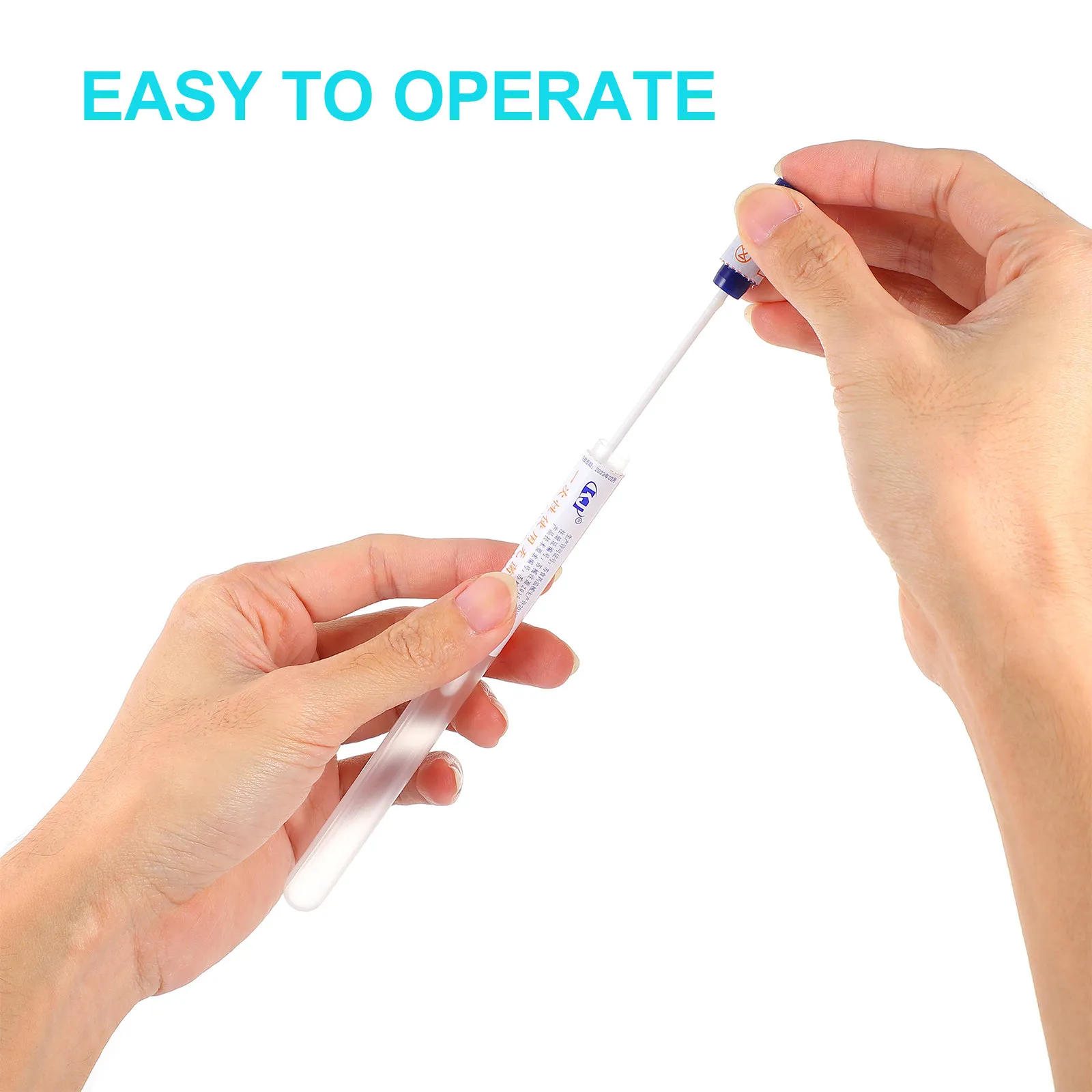 100pcs Specimen Collection Disposable Throat Single Use Sampling Sticks For Clinics Hospitals Laboratories Female Swabs Oral