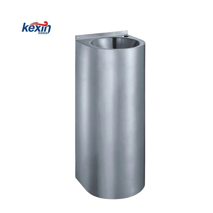Factory Supply Popular Modern Stainless Steel 304 Column Wash Basin Polish/Satin Finish 4