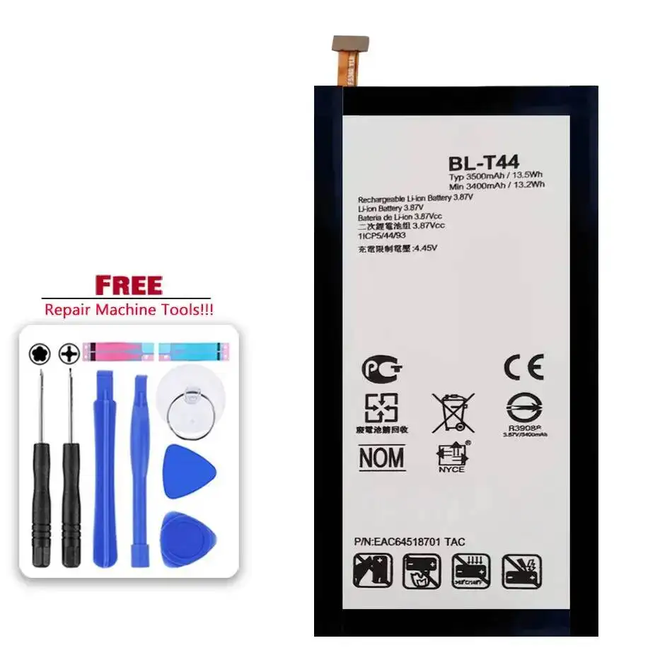 

High Quality BL-T41 BL-T42 BL-T43 BL-T44 BL-T45 Battery For LG G8 V50 ThinQ G8S Stylo5 K50S LMG820QM7 LM-V500 LM-G810 LMQ720PS