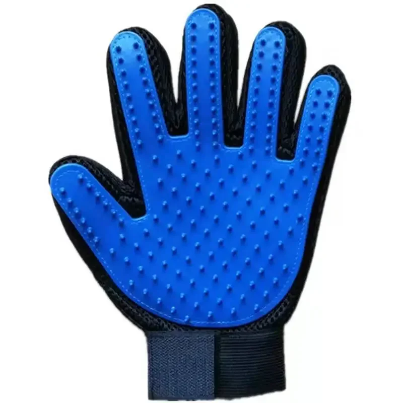 2-in-1 Tierpflege-Handschuhbürste, Haarentferner, Massagekamm für Hunde und Katzen, effiziente Fellentfernung, Tierpflegezubehör – Detail 6