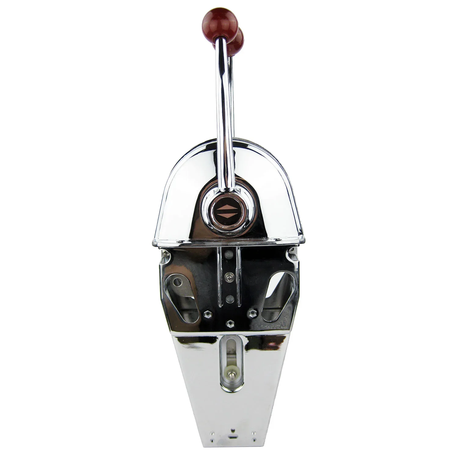 Boat Engine Controls Twin Lever, Marine Outboard Boats Throttle Control, Zinc Alloy Dual Handle Shift