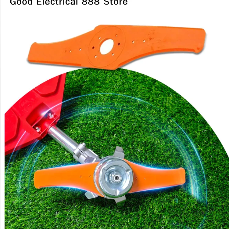 【G】2/3/4 Teeth Nylon Grass Trimmer Blade Replacement Brush Cutter Head for Weed Eater Lawn Mower Garden Tool Accessories