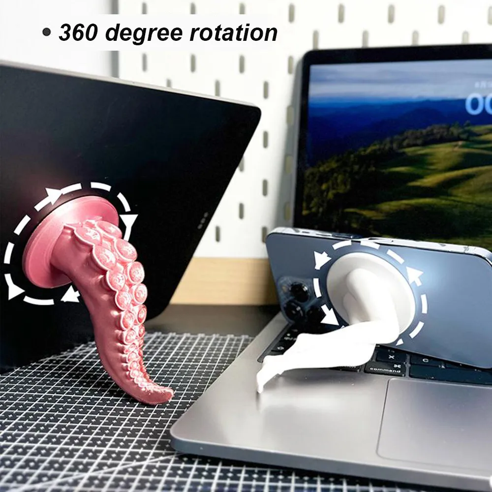 

Милый забавный коготь щупальца осьминога для Magsafe Phone Grip Tok Griptok, магнитный держатель, съемный мобильный кронштейн, аксессуары