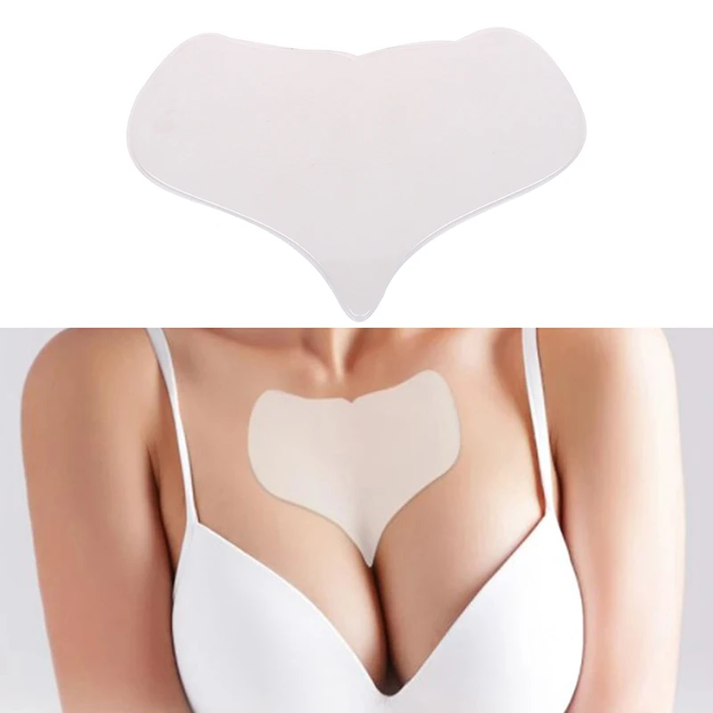 1pcs Silicone Anti Wrinkles Chest Patch Reusable Transparent Wrinkles Removal Pad