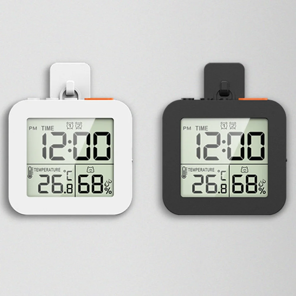 

Best For Home Use 9.15*8.55*2.25cm Countdown Timer Portable Humidity Thermometer Alarm Clock Indoor Humidity Monitor