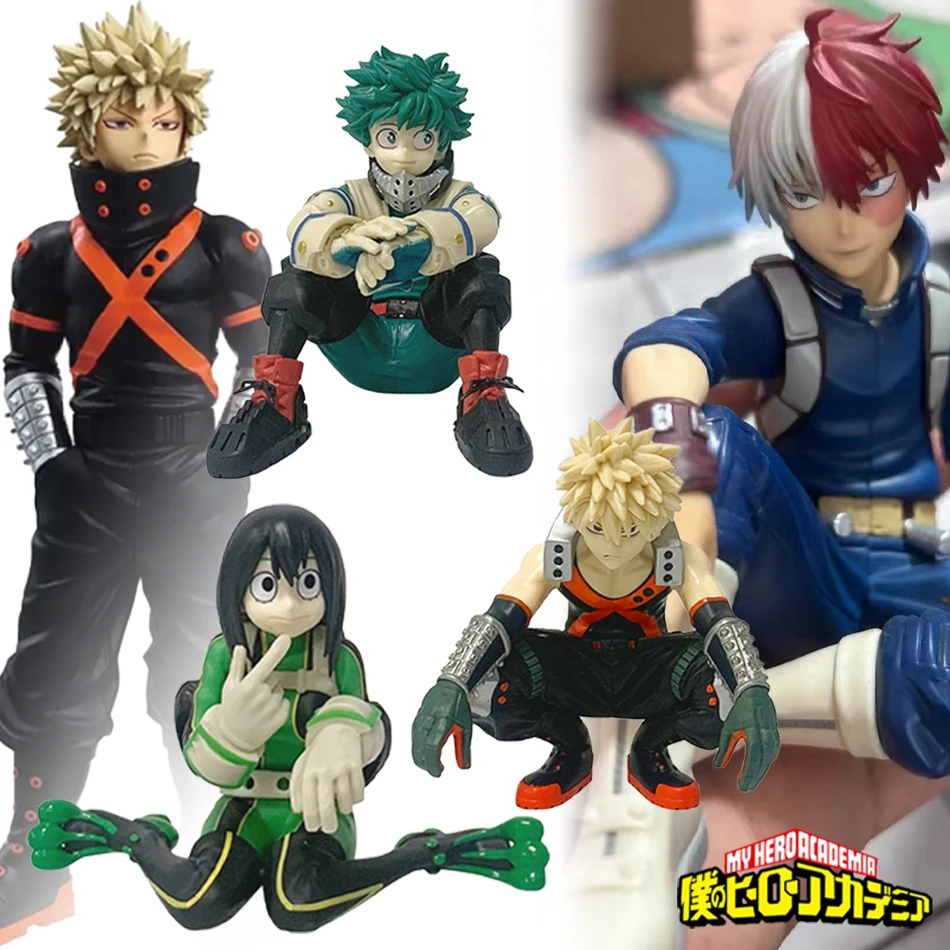 9-21cm Anime My Hero Academia Figure PVC Age of Heroes Figurine Deku Action Collectible Model Decorations Doll Toys For Children