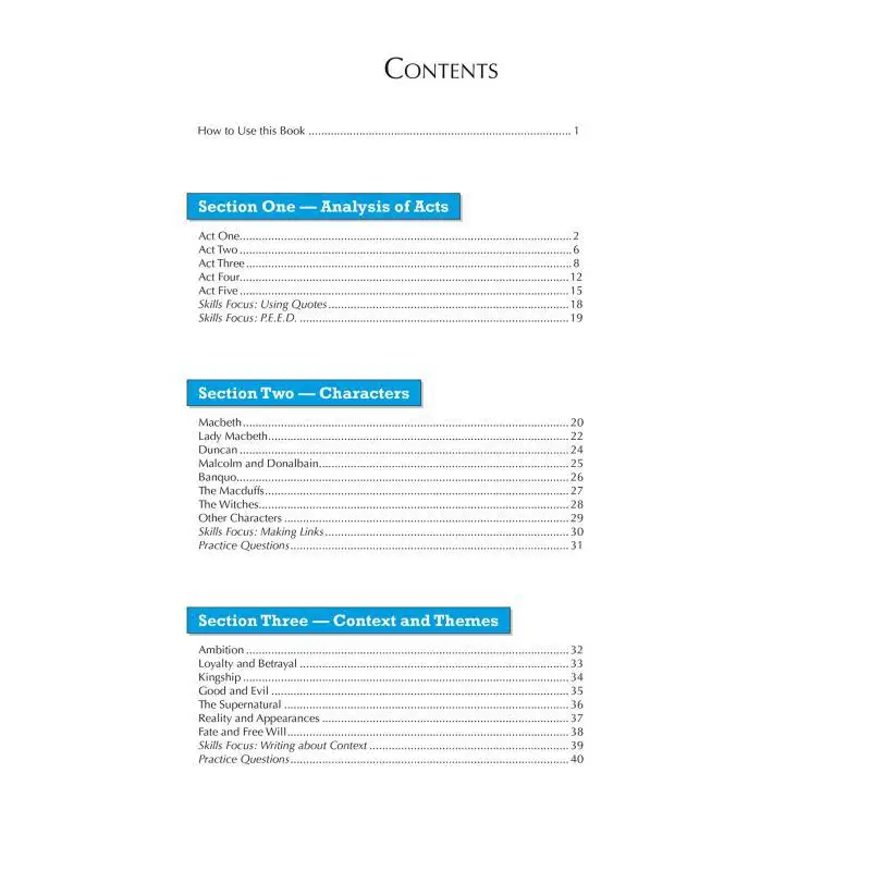 GCSE English Shakespeare  Macbeth Workbook Includes Answers CGP Books Coordination Group Publications 9781782947776 Book