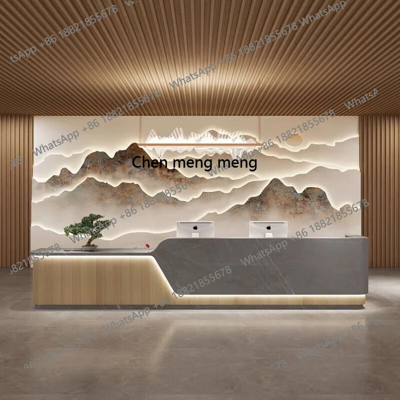 مكتب استقبال X Company، صالون تجميل، صفحة خروج العمل