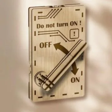 

Cross-Border New Funny Middle Finger Switch Toy Interactive Switch Toy Novel Item from China DIY Knitting Material Kit