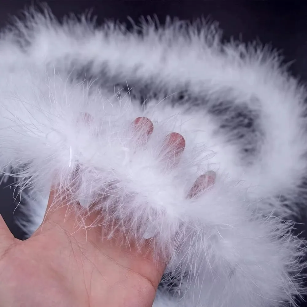 New 2 Meter Decorative Strip Cuff Strip DIY Apparel Sewing Fluffy Trim Home Decor Faux Fur Artificial Fur Decoration