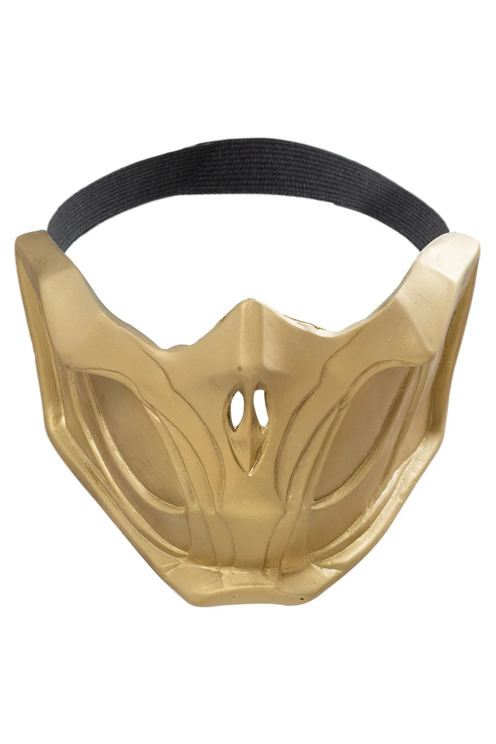 Mortal Cos Kombat 11 Cosplay Scorpion Latex Gloden Mask Helmet Masquerade Kitana Rolplay Accessory Halloween Party Costume Props