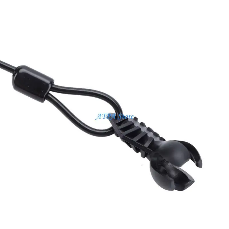 

U13C Elastic Safety Lanyard Key Hold Secure Key Lanyard Clip Convenient Safety Lanyard Simple Installation for Boats RXT