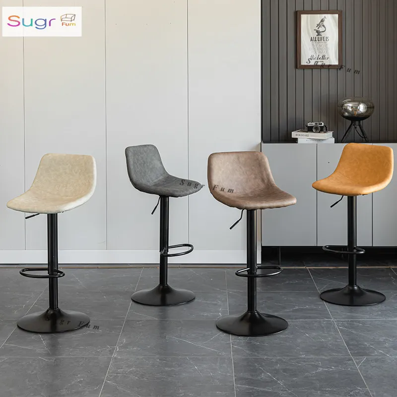 

Настольный стул-подъемник, вращающийся высокий табурет, светильник, роскошный домашний обеденный бар, островный стул для приема