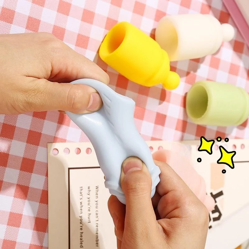 Kattenklauw Mango-Ijs Mochi Fidget Squishy Stress Relief Speelgoed Tpr Kleverige Antistress Bal Kids Knijpen Speelgoed