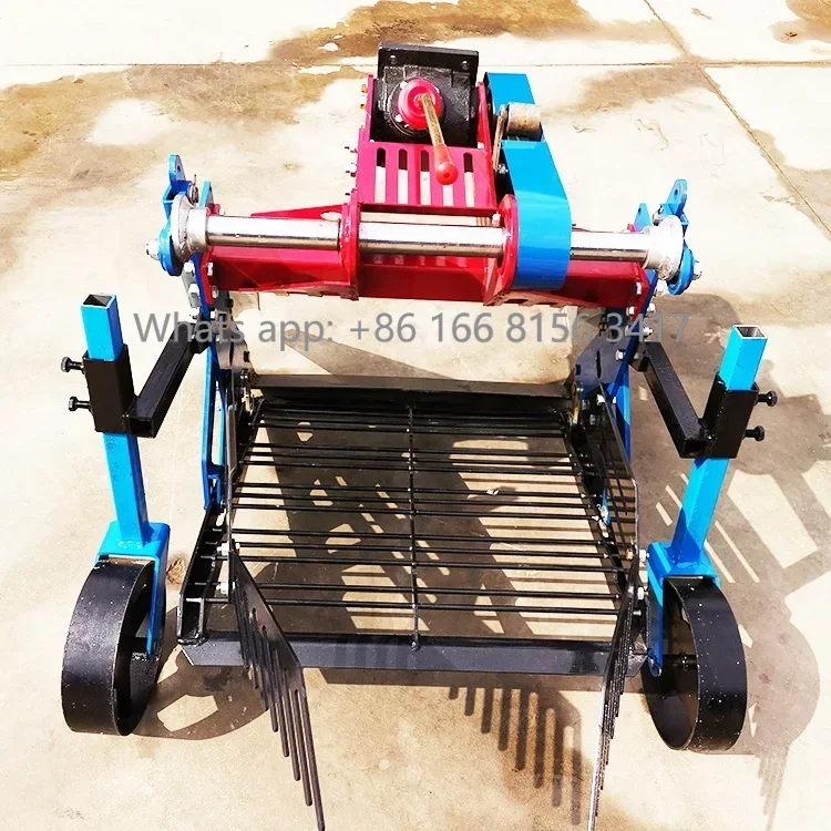 

2022 Hot Sales Mini Peanut Garlic Potato Multifunctiional Harvester With Walking Tractor Groundnut Harvester