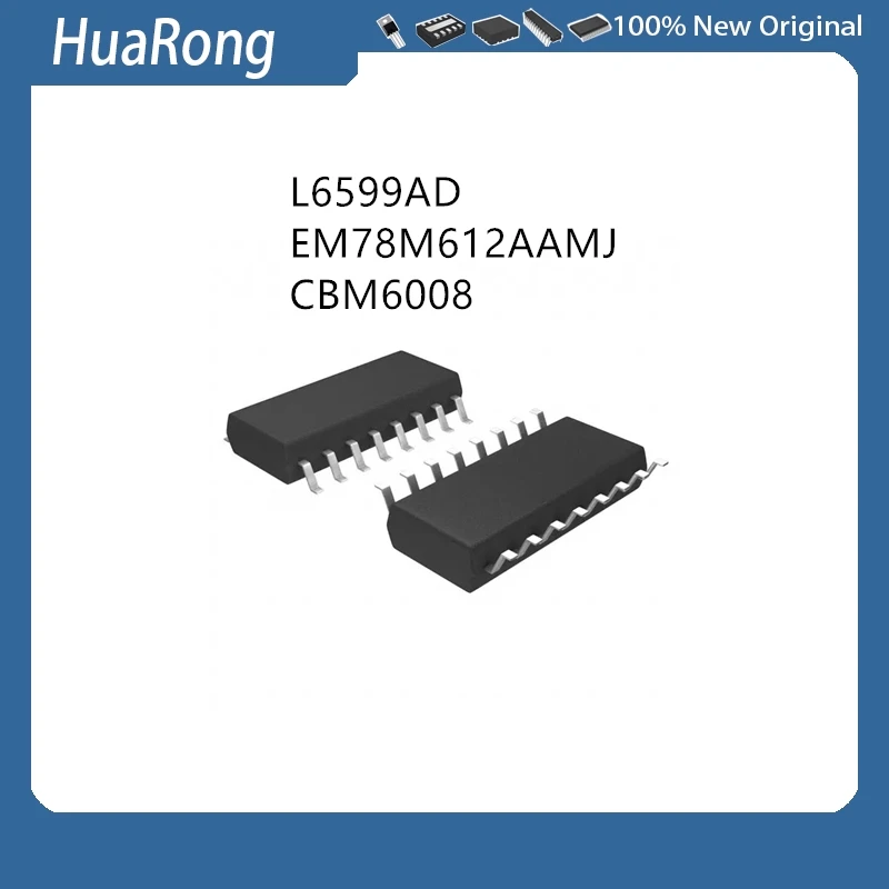 10Pcs/Lot  L6599D L6599AD L6599 EM78M612AAMJ  EM78M612 CBM6008 SOP16