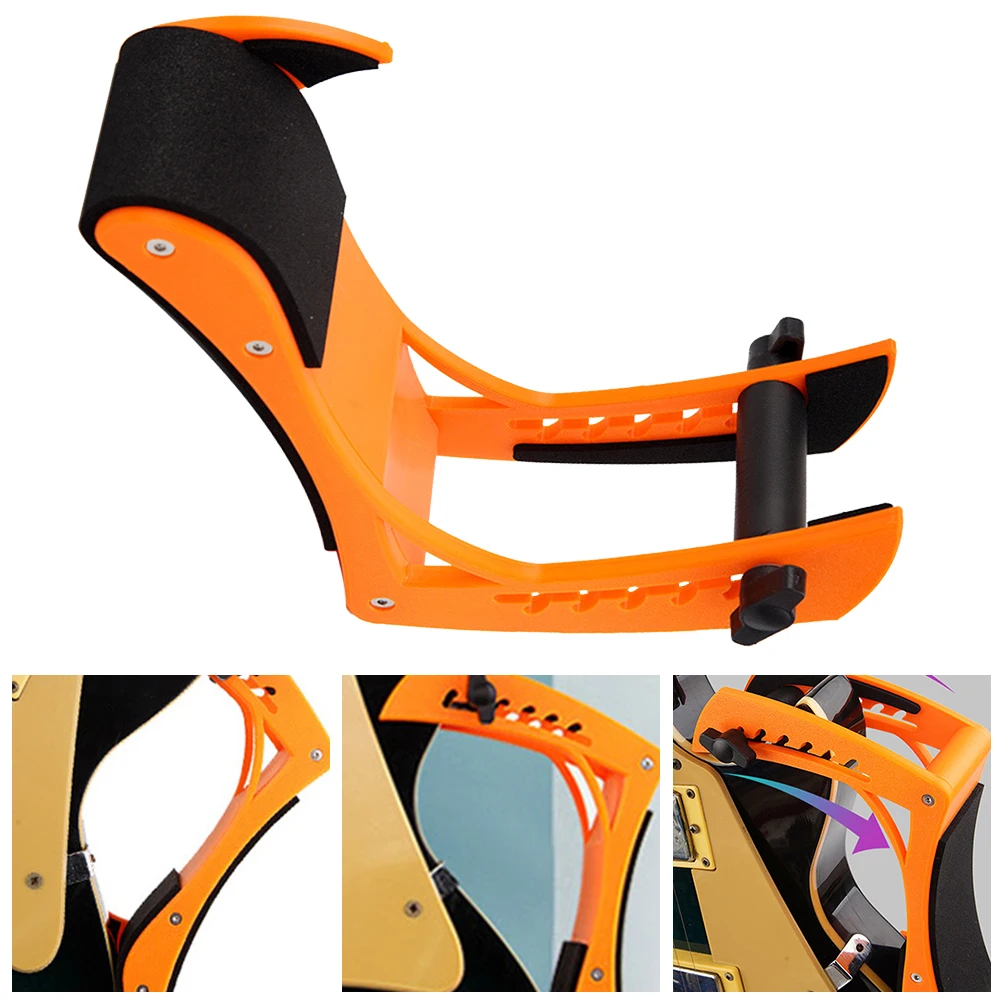 調節可能なギターレッグレストアンチスリップギターサポートスタンド耐摩耗性プロフェッショナルエレキギターフットスツールギタープレーヤー用