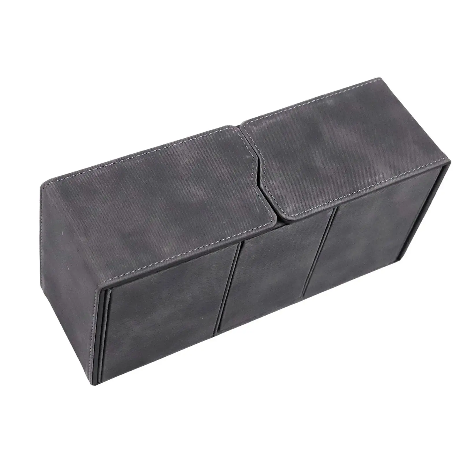 200 Trading Card Deck Box Large Size Organization Smooth Closure Compartment Storage Card Box Card Holder for Trading Card