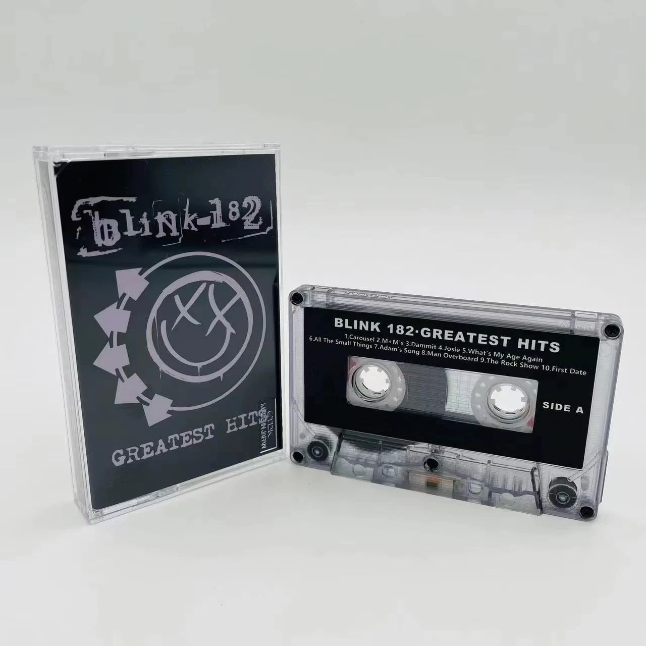 Retro Blink-182 Tom Delonge Music Tape Greatest Hits Album Cassettes Cosplay Walkman Car Recorder Soundtracks Box Party Music