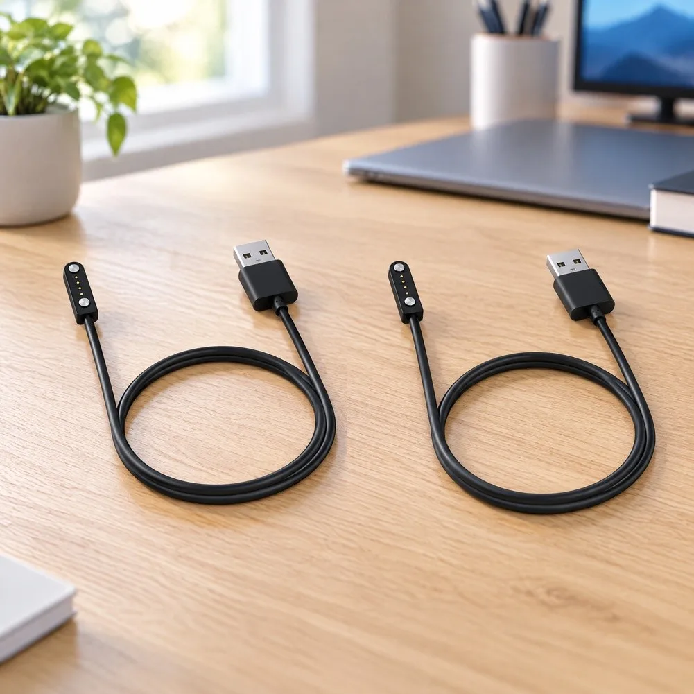2pcs Magnetic Charging Cable For XTEINK X3,for X4Pro E-reader  AI Recording Pen Magnetic Charger Connector Replacement Accessory