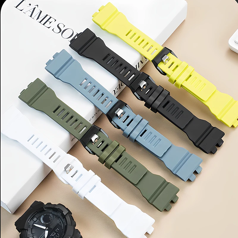 

Вогнутый выпуклый силиконовый интерфейс для CASIO G-SHOCK series 5555, аксессуары, ремешок GMA-B800, силиконовый ремешок для часов, браслет accesso