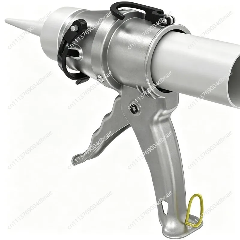 Aluminum Alloy Glue Gun, Labor-saving and Anti-drip, Ultra-short Portable Glass Glue Gun